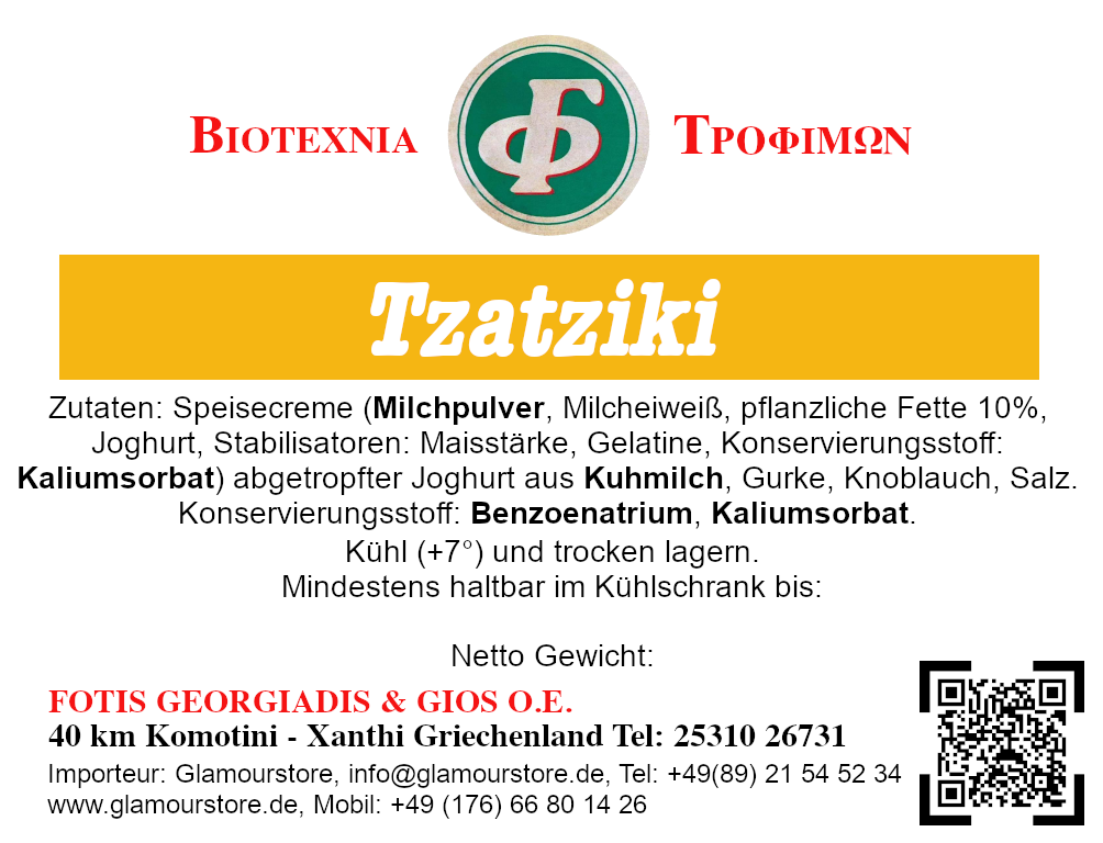 Fotis Tzatziki Meze 400g