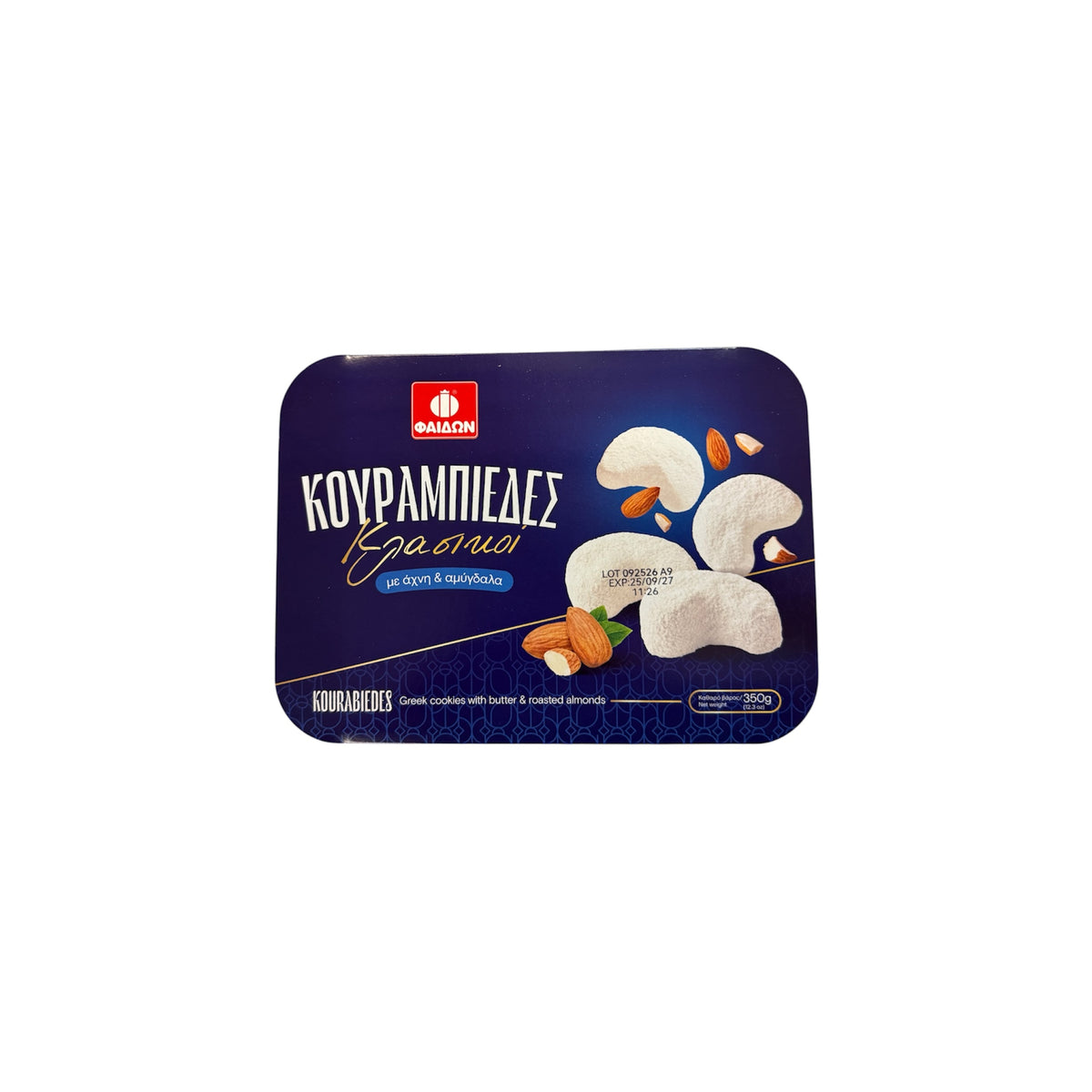 Griechische Kourabiedes (Kurabiye) mit Mandeln – 350 g | FEDON
