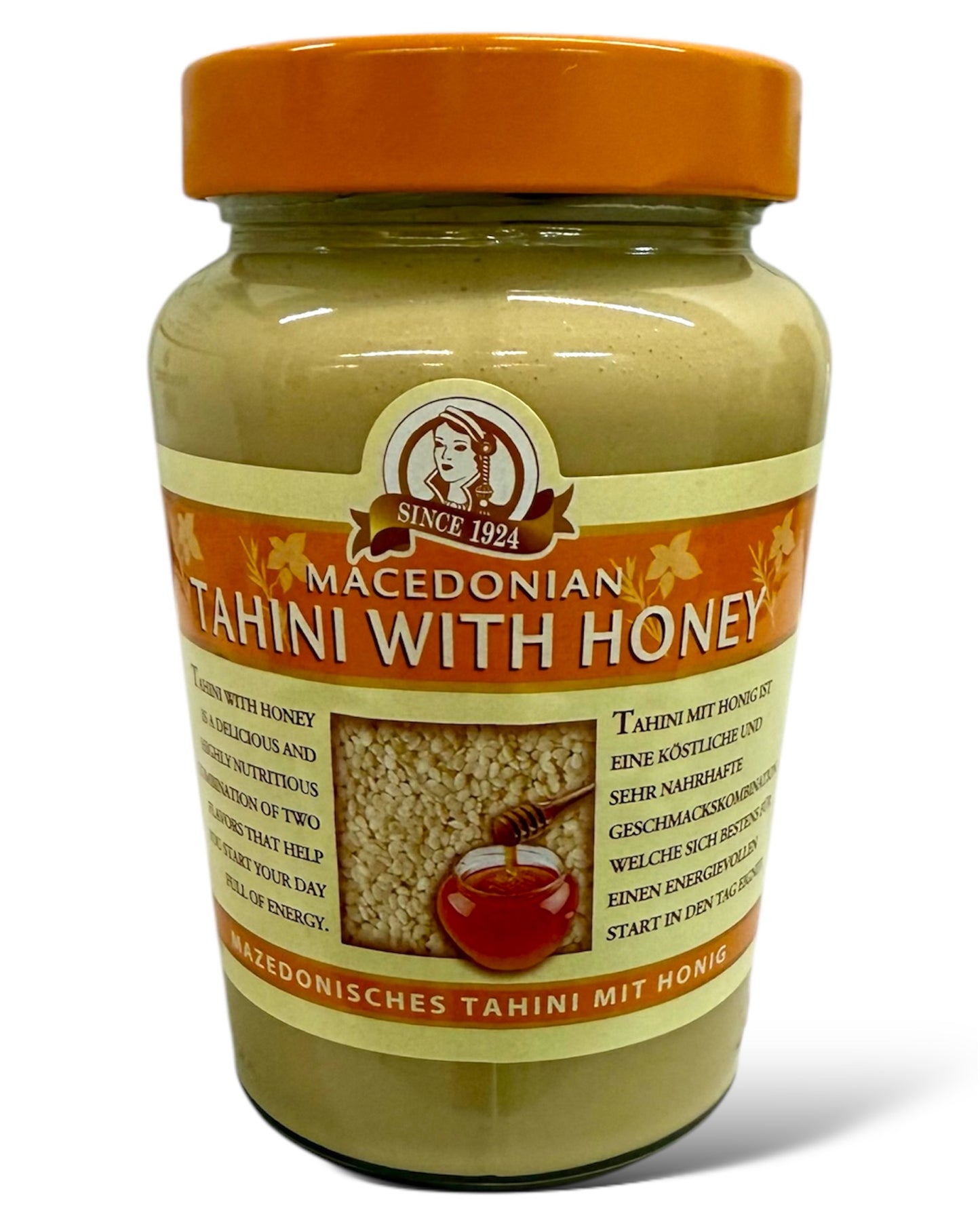 Macedonian Tahini mit Honig 350g von Haitoglou
