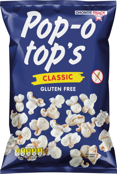Jumbo Pop-O-Top's salted popcorn gluten free 85g