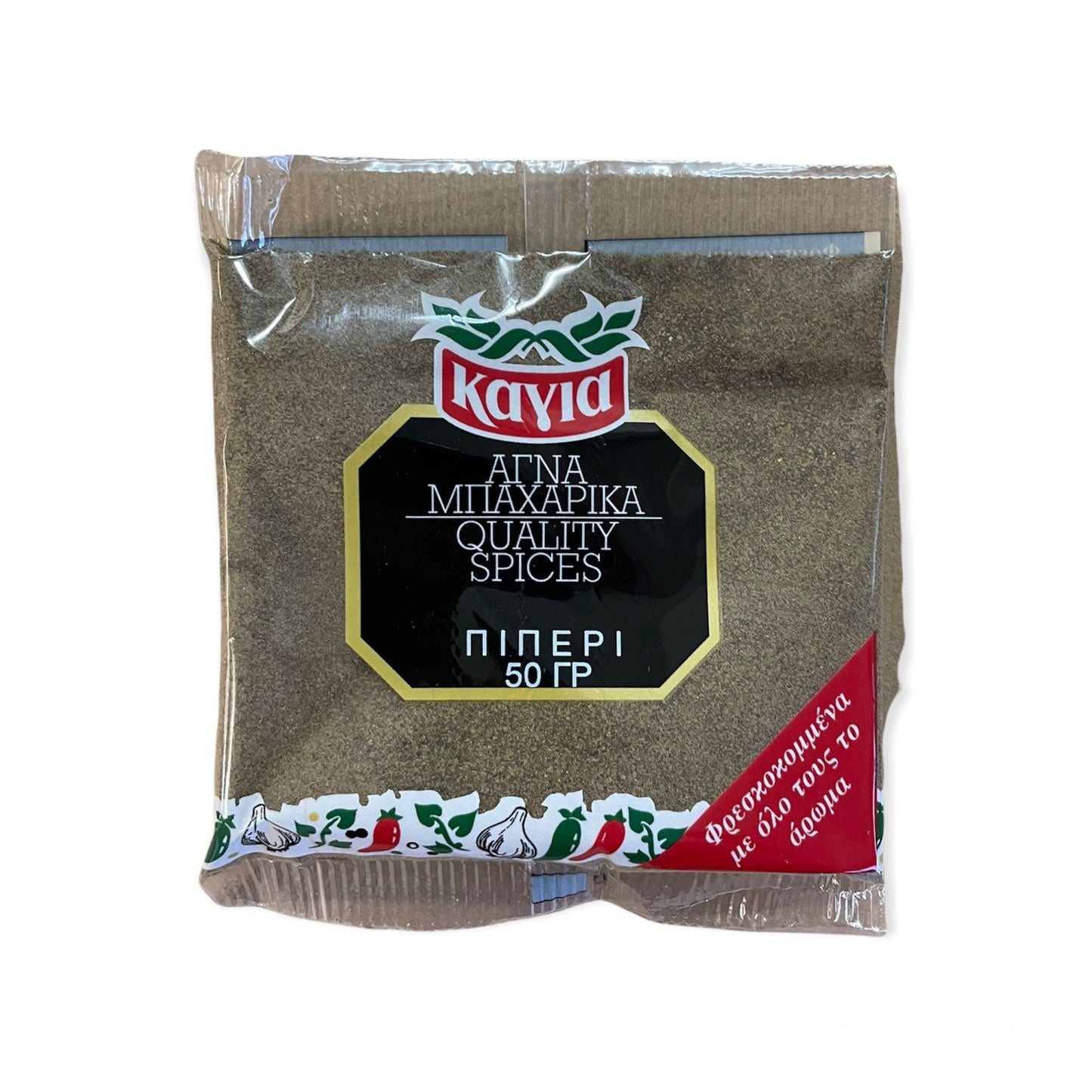 Kagia Pfeffer schwarz gemahlen 50g