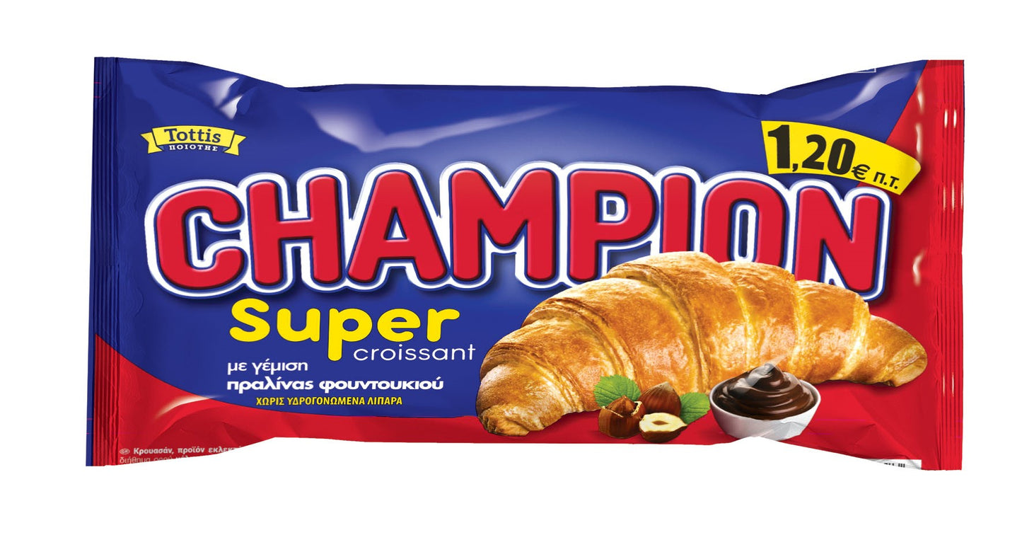 Champion Super Croissant Haselnuß Creme Füllung 150g