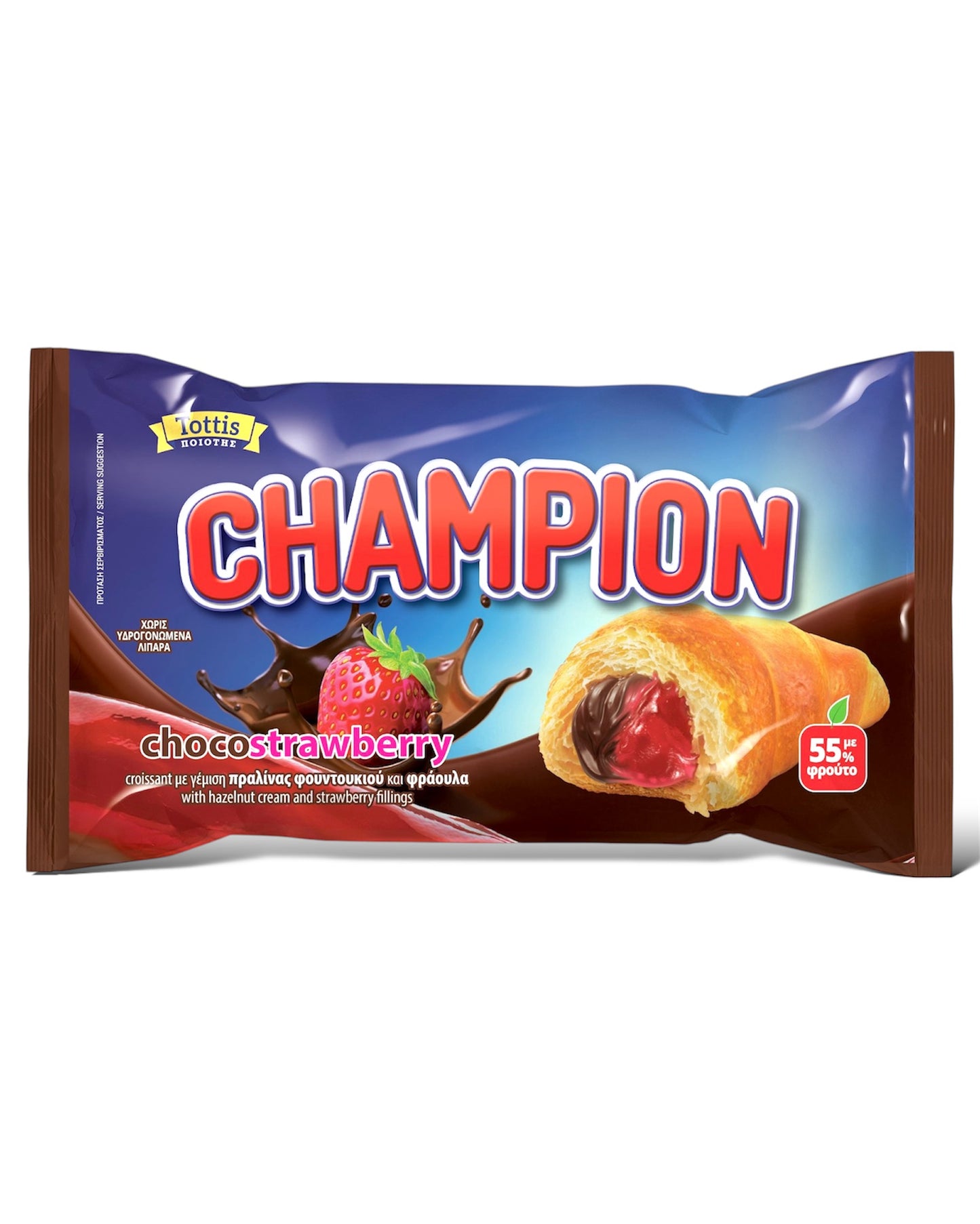 Champion Croissant Schoko-Erdbeere Füllung 70g