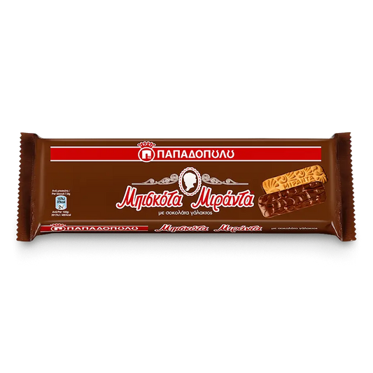 Papadopoulos Miranda Kekse Milchschokolade 140g