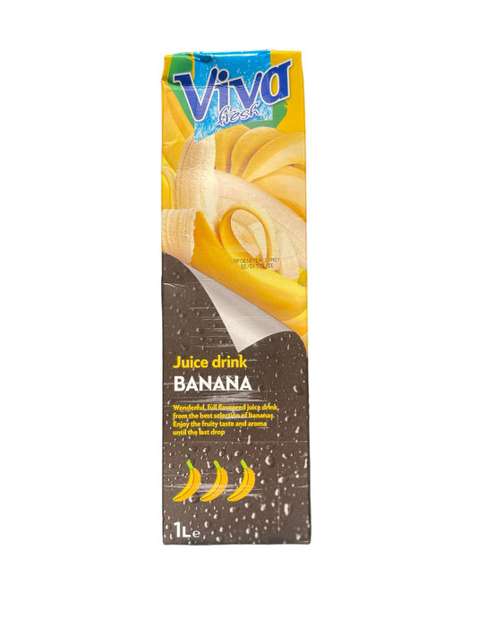 Viva Fruit Juice Banana 1Ltr