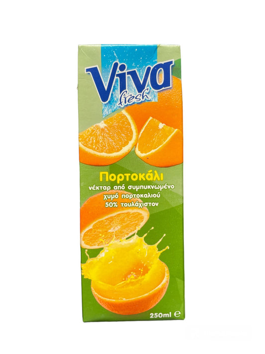 Viva Fruit Juice Orange 250ml