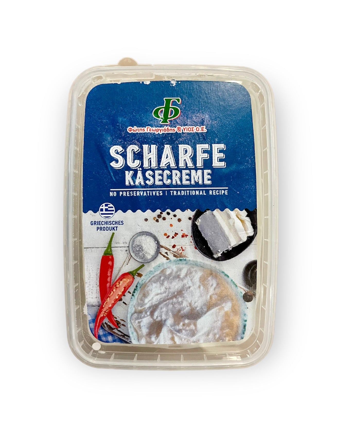 Fotis Tirosalata Käsecreme Meze 400g – Glamourstore - International Food Fotis Tirosalata Käsecreme Meze 400g – Glamourstore - International Food