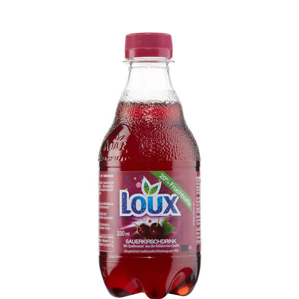 Loux sour cherry lemonade 330ml