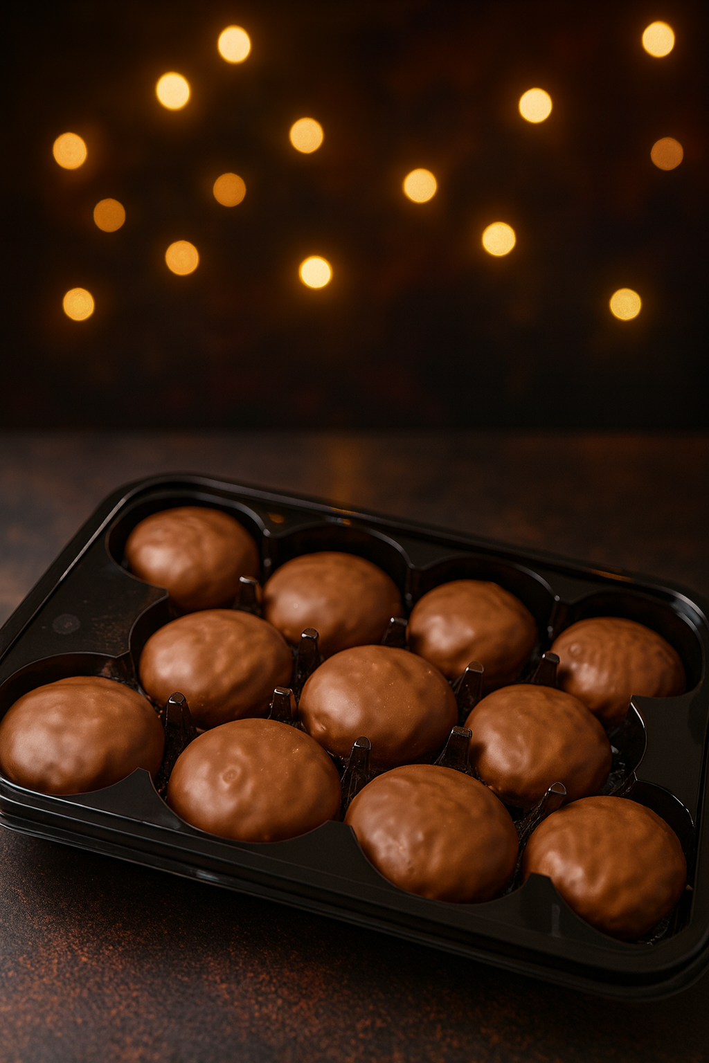 Fedon Melomakarona Dubai Style 330g Griechisches Honiggebäck mit Schokolade & Pistazien