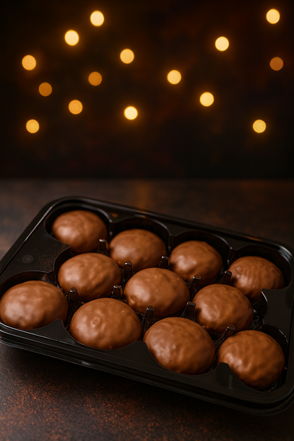 Fedon Melomakarona Dubai Style 330g Griechisches Honiggebäck mit Schokolade & Pistazien