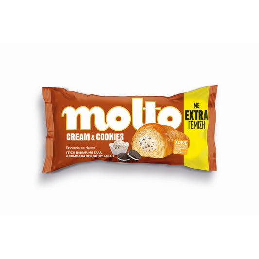 Molto Croissant Vanilla &amp; Cookies Cream 98g